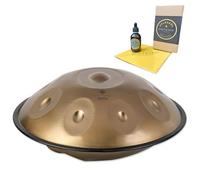 Sela SEHP203 Harmony Handpan Dkurd - Cebo de acero inoxidable con producto de cuidado