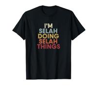 Selah Name Selah Personalized Name First Given Camiseta gráfica económica