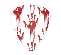 Selección de guitarrasBloody Handprints Guitar Picks - Guitar Accessories - Guitar Picks For Acoustic Guitar,Electric Guitar,Bass Guitar For Men Women Professional Guitarist,Musicians And Beginner.