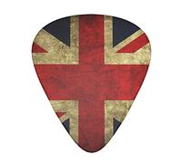Selección de guitarrasBritish Flag Advanced guitar pick 12 pieces Three thicknesses for bass,electric guitar,acoustic guitar bag