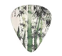 Selección de guitarrasChinese Painting Of Bamboo Guitar Picks - Guitar Accessories - Guitar Picks For Acoustic Guitar, Guitar,Bass Guitar For Men Women Professional Guitarist,Musicians And Beginner.