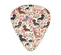 Selección de guitarrasDog Flower Guitar Picks - Guitar Accessories - Guitar Picks For Acoustic Guitar,Electric Guitar,Bass Guitar For Men Women Professional Guitarist,Musicians And Beginner.