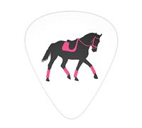 Selección de guitarrasDressage Dressage Rider Horse Advanced guitar pick 12 pieces Three thicknesses for bass,electric guitar,acoustic guitar bag