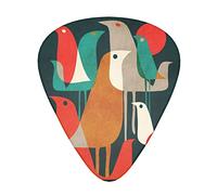 Selección de guitarrasFlock of Birds Advanced guitar pick 12 pieces Three thicknesses for bass,electric guitar,acoustic guitar bag