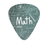 Selección de guitarrasMath Lesson Word Guitar Picks - Guitar Accessories - Guitar Picks For Acoustic Guitar,Electric Guitar,Bass Guitar For Men Women Professional Guitarist,Musicians And Beginner.