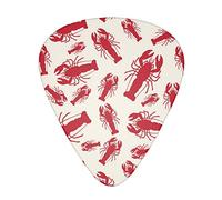 Selección de guitarrasRed Lobster Advanced guitar pick 12 pieces Three thicknesses for bass,electric guitar,acoustic guitar bag