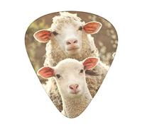 Selección de guitarrasSheep and Lambs Advanced guitar pick 12 pieces Three thicknesses for bass,electric guitar,acoustic guitar bag
