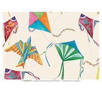 Selección de papelería Varzi desde 1956 papel regalo Tassotti fantasía cometas formato 100x70