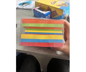 Selección de papelería Varzi desde 1956, paquete de 100 sobres y 100 cartulinas de colores en 5 colores fuertes, formato 9 x 14