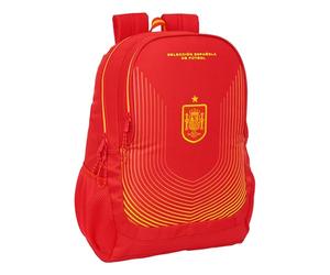 SELECCIÓN ESPAÑOLA DE FÚTBOL - Mochila Escolar Infantil, Ideal para Niños de Diferentes Edades, Cómoda y Versátil, Calidad y Resistencia, 32x16x44 cm