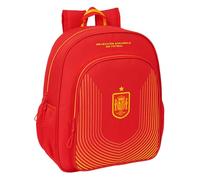 SELECCIÓN ESPAÑOLA DE FÚTBOL - Mochila Escolar Niño, Mochila Infantil, Adaptable a Carro, Ideal para Niños en Edad Escolar, Cómoda y Versátil, Calidad y Resistencia, 32x12x38 cm