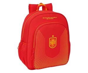 SELECCIÓN ESPAÑOLA DE FÚTBOL - Mochila Escolar Niño, Mochila Infantil, Adaptable a Carro, Ideal para Niños en Edad Escolar, Cómoda y Versátil, Calidad y Resistencia, 32x12x38 cm