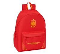 SELECCIÓN ESPAÑOLA DE FÚTBOL - Mochila para Portátil 14.1", Ideal para Jóvenes de Diferentes Edades, Cómoda y Versátil, Calidad y Resistencia, 31x13x43 cm