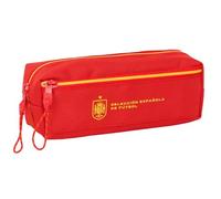SELECCIÓN ESPAÑOLA DE FÚTBOL - Portatodo Triple Pequeño, Estuche Infantil, Estuche Niño, Ideal para Niños en Edad Escolar, Cómodo y Versátil, Calidad y Resistencia, 22x6x8.5 cm
