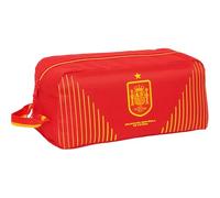 SELECCIÓN ESPAÑOLA DE FÚTBOL - Zapatillero Mediano, Multiusos, Portatodo, Deporte, Extraescolares, Fútbol, Cómodo y Versátil, 34x18x15 cm