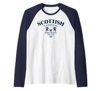 Selección Nacional Escocesa de Bebida Scot Camiseta Manga Raglan