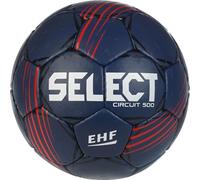 Select Balón de Balonmano Circuit v24, 450 g, 800 g, tamaño 1, 2, 3, Color Azul y Rojo