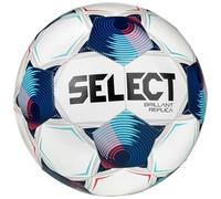 Select Brillant Replica v25 Ball 160075 - Balón de fútbol Unisex, Color Blanco, Talla 3 EU