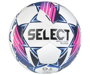 Select Brillant Super FIFA Quality Pro V24 100032 - Balón de fútbol Unisex, Color Blanco, Azul y Rosa, Talla 5