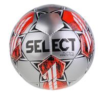 Select Futsal Prestige Balón de fútbol Sala Prestige Silver Unisex Balón de Fútbol Plata/Negro/Rojo, 4
