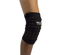 Select Kniebandage mit Großem Pad - Rodilleras de béisbol, Color Negro, Talla S