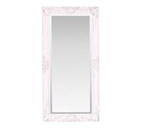 Select Mirrors Haywood - Espejo de pared rectangular grande (blanco vintage, 50 x 100 cm)