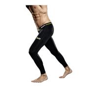 Select - Pantalones de compresión de Largo - Pantalones de compresión, Hombre, Kompressions-Hose Lang, Negro, Large