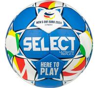 Select Réplica de Pelotas de Mano Ehf Euro V24 para Hombre, Color Blanco/Azul, 1