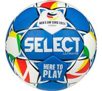 Select Ultimate EHF Euro Men V24 200028 - Balón de Balonmano Unisex, Color Azul, Talla 3 EU