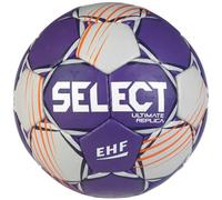 Select Ultimate Replica V24 EHF Balón de balonmano 220037, unisex, color morado/gris, talla 3 EU
