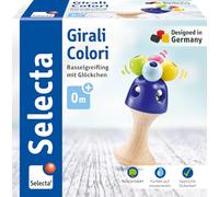 Selecta 61062 girali Colori, mango greifling de madera, 10 cm, Multicolor