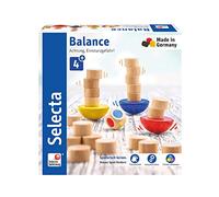 Selecta 63001 Balance, Juego de Dados y apilables, Multicolor