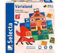 Selecta 63021 Varialand, Juego de Mesa de Madera de Schmidt Spiele