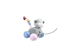 Selecta- Baile de Mono, Juguete Deslizante y para Tirar de Madera, 11 cm, Bellybutton, Multicolor (Schmidt Spiele 64025)