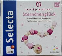 Selecta Bellybutton Sternchenglück Cadena Chupete Niño Juguetes de Madera 64013