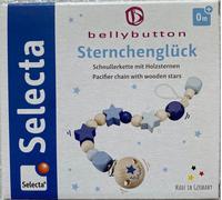Selecta Bellybutton Sternchenglück Cadena Chupete Niño Juguetes de Madera 64014