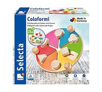 Selecta- Coloformi - Diversión Deslizante con Colores y Formas (19,5 cm), carbón, ワンサイズ (Schmidt Spiele 62083)