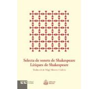 Selecta De Sonets De Shakespeare. Líriques De Shakespeare