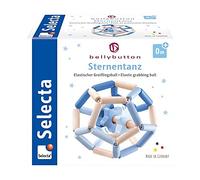 Selecta Pelota de baile con estrella azul, 11,5 cm