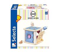 Selecta Steiff 64308 - Caja organizadora de Madera, 15 cm, Multicolor