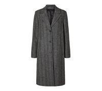 SELECTED Abrigo de entretiempo 'New Alma' gris / negro XL gris / negro