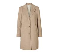 SELECTED Abrigo de entretiempo 'SLFSASJA' crema XL crema