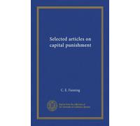 Selected articles on capital punishment