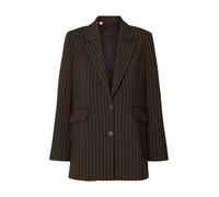 SELECTED Blazer 'SLFRITA' marrón oscuro / blanco 36 EUR