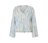 SELECTED Blusa 'Bela' crema / azul claro XS crema / azul claro