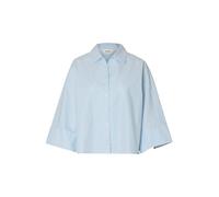 SELECTED Blusa 'SLFEster' azul claro / blanco XXL azul claro / blanco
