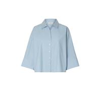 SELECTED Blusa 'SLFEster' azul paloma L azul paloma