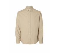 SELECTED Camisa de franela Slim Fit SLHSLIMOWEN crema | XXL