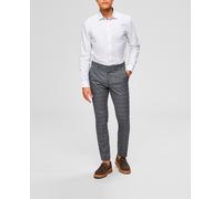 Selected Selected - Camisa de hombre slim lisa. Blanco Talla 6