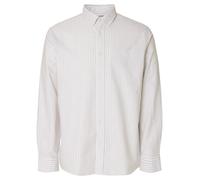 SELECTED Camisa 'Rick' blanco M blanco